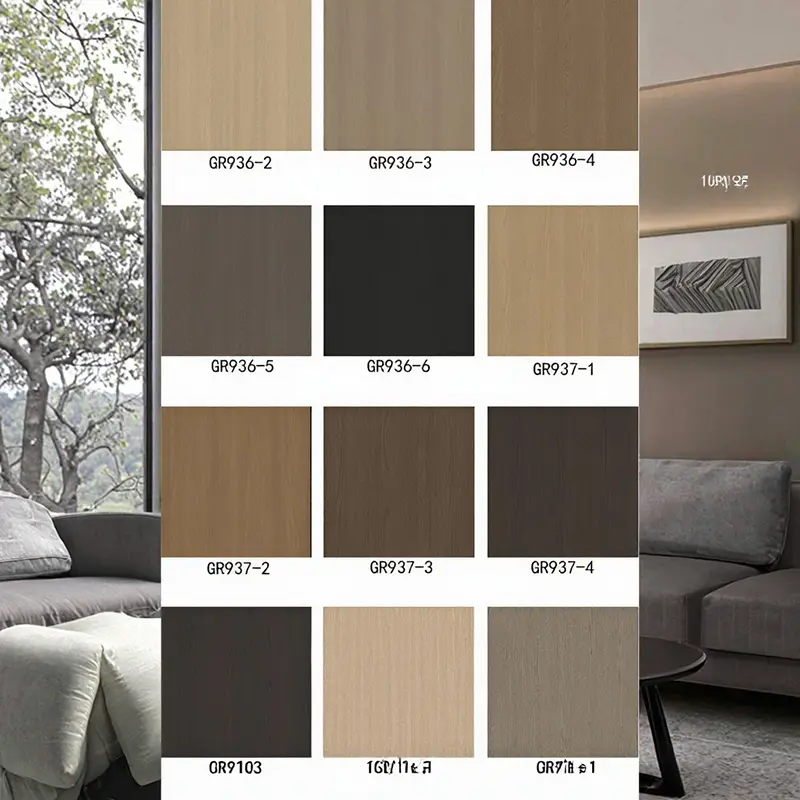 Сипас тарроҳии муосир PVC филми ороишӣ